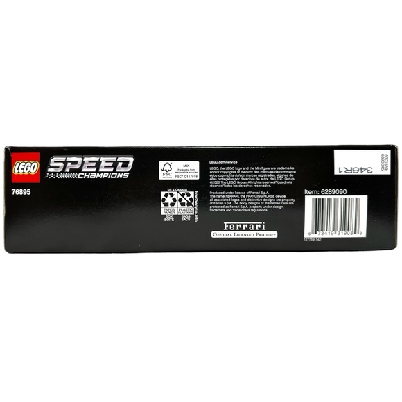 LEGO 76895 Speed Champions Ferrari F8 Tributo New Sealed - Picture 4 of 6